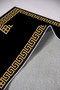 Conceptum Alfombra W871 Negra 60 x 100 cm